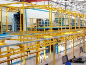 粉末噴塑流水線怎樣才能減少噴涂廢粉？